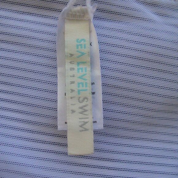 Sea Level Black White High Waist Bikini Bottoms 16 - Picture 11 of 11